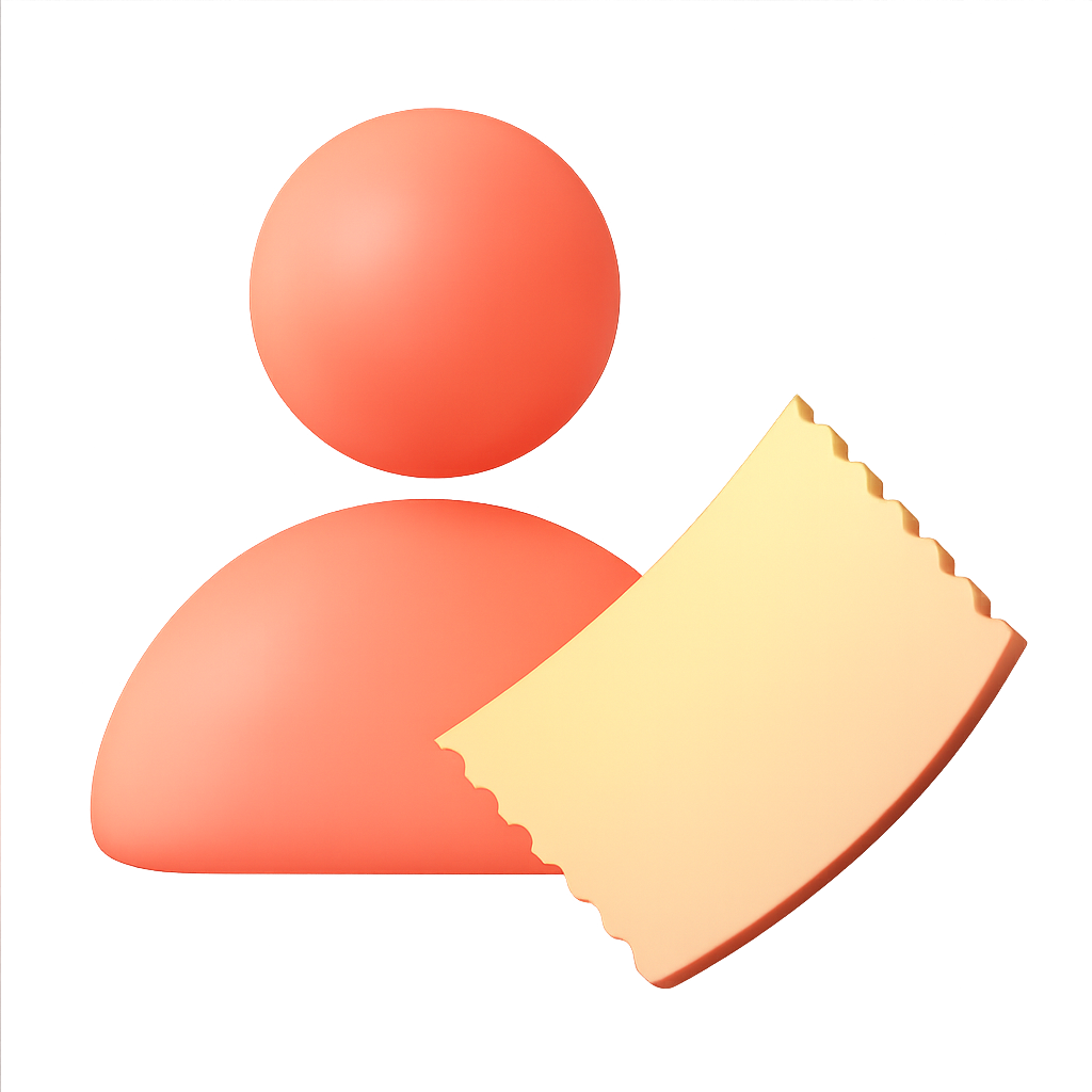 티켓 예매 완료 아이콘