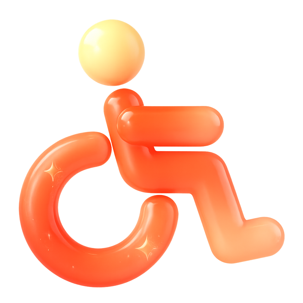 지체장애인 아이콘